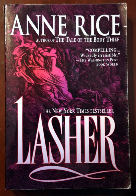 LASHER by Anne Rice #2 Lives of the Wayfair Witches 1994 Trade Paperback