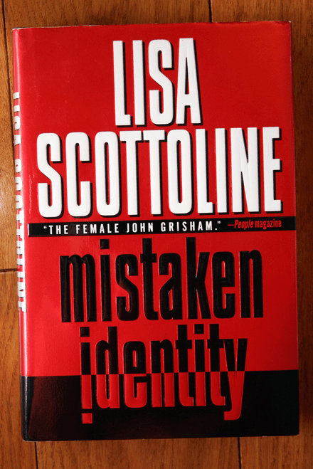 Mistaken Identity by Lisa Scottoline SIGNED 1999 1st First Edition HC/DJ 