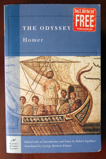 THE ODYSSEY Homer 2003 Barnes & Noble Classics Paperback Book
