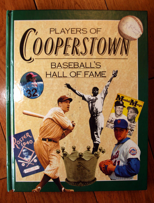 PLAYERS OF COOPERSTOWN Baseball's Hall of Fame (1994) Hardcover Book