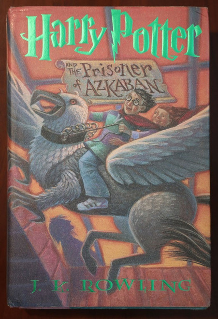 HARRY POTTER AND THE PRISONER OF AZKABAN by J.K. Rowling 1st American Ed. 1999