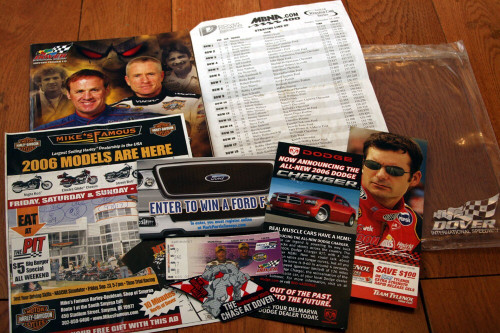 MONSTER WEEKEND September 23-25 2005 NASCAR Dover International Speedway Program