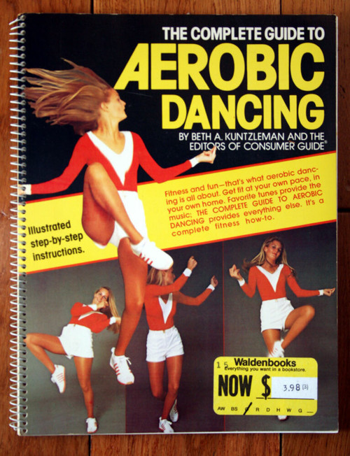 The Complete Guide to AEROBIC DANCING - Beth Kuntzleman 1979 Vintage FITNESS