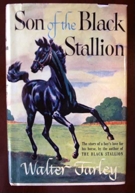 Son of the Black Stallion by Walter Farley 1947 HC/DJ Illustrated Milton Menasco