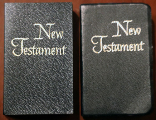 Lot of 2 Pocket New Testaments Today's English Version/ Revised Standard Version