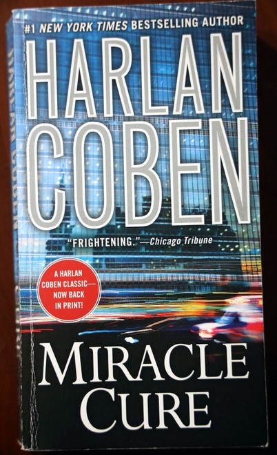 Miracle Cure by Harlan Coben 2017 Paperback AIDS Clinic Murder Suspense Novel