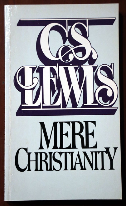 MERE CHRISTIANITY by C.S. Lewis 1960 Vintage Macmillan Paperback - Religion