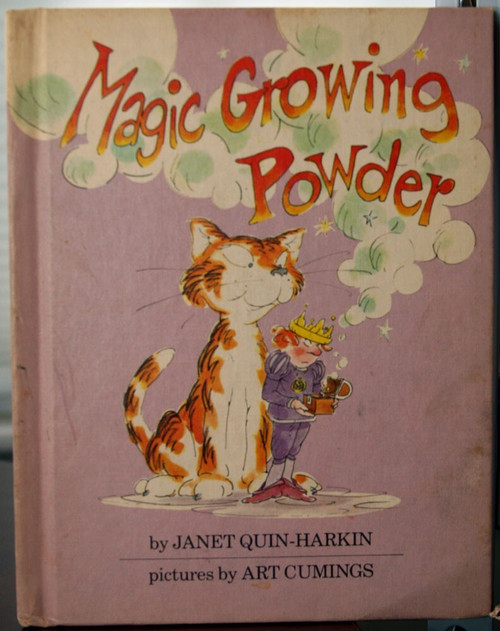 MAGIC GROWING POWDER Janet Quin-Harkin & Art Cumings 1980 Parents Magazine Press