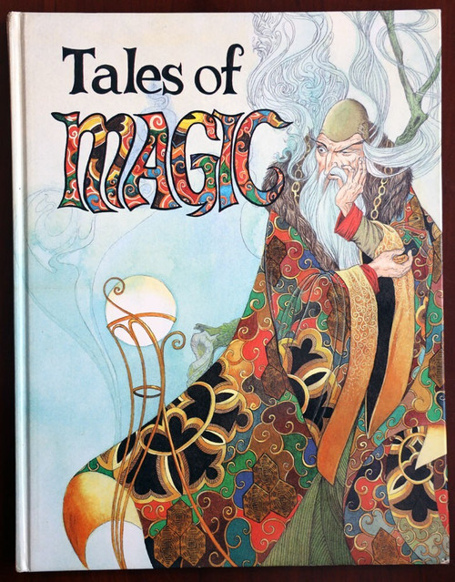 TALES OF MAGIC 1990 Checkerboard Press RARE Vintage Hardcover Children's Book
