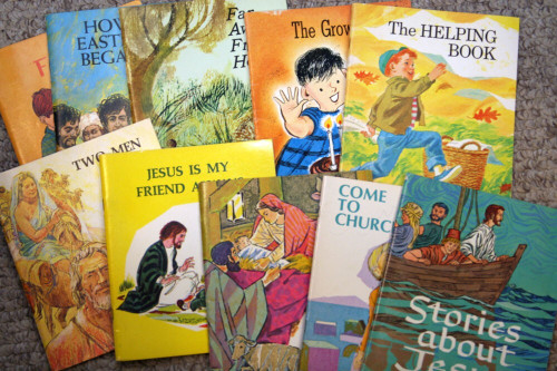 Lot of 10 LCA Sunday Church School Children's Books Lutheran Jesus Religious