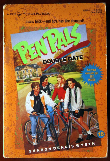 PEN PALS Double Date by Sharon Dennis Wyeth 1991 Paperback Book 18
