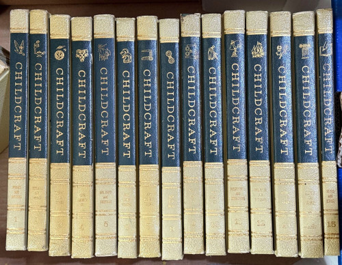 CHILDCRAFT Vintage 1966 Encyclopedia Set 1-15 Hardcover Volume How & Why Library