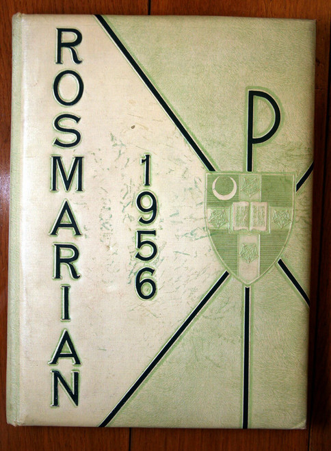 1956 ROSMARIAN Yearbook Lancaster Catholic High School Pennsylvania PA