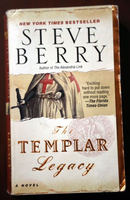 The Templar Legacy by Steve Berry 2007 Ballantine Books Paperback 1st Printing