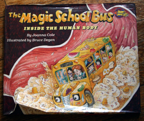 The Magic School Bus: Inside the Human Body 1989 HC/DJ Joanna Cole 1st Printing