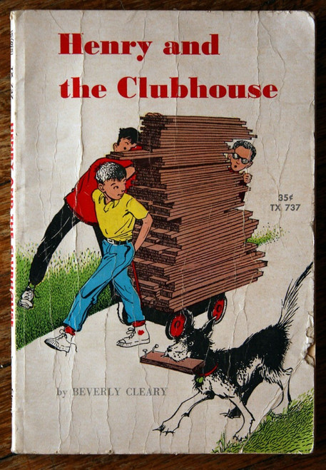 Henry and the Clubhouse by Beverly Cleary 1966 1st Printing Scholastic Paperback