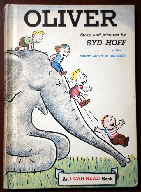 OLIVER by Syd Hoff 1960 Vintage I CAN READ Book Harper & Row Hardcover VG+