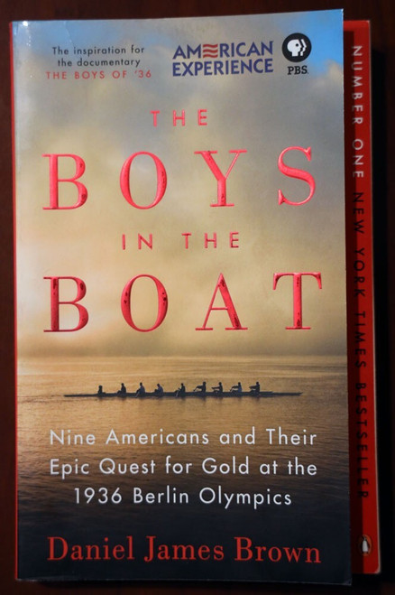 The Boys in the Boat by Daniel James Brown 2014 Paperback 1936 Berlin Olympics