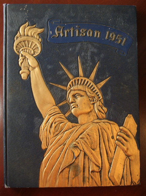 1951 THE ARTISAN Mechanicsburg High School Yearbook PA Pennsylvania M.H.S.