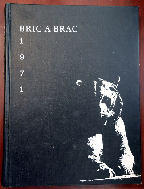 1971 BRIC A BRAC Princeton University Yearbook Princeton, New Jersey NJ College