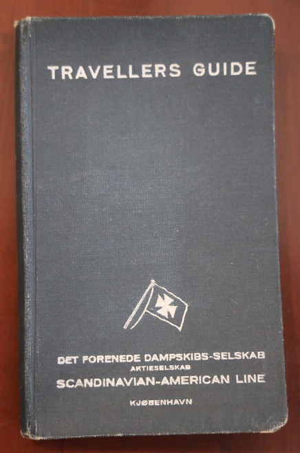 TRAVELLERS GUIDE to the Scandinavian Countries Scandinavian-American Line 1916