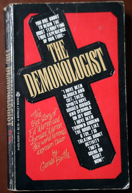 The Demonologist by Gerald Brittle 1981 Book Ed and Lorraine Warren PARANORMAL