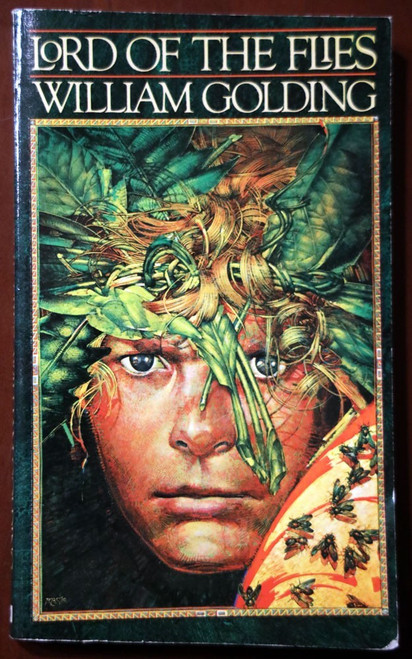 LORD OF THE FLIES by William Golding c 1954 Perigee Vintage Paperback Novel 63rd