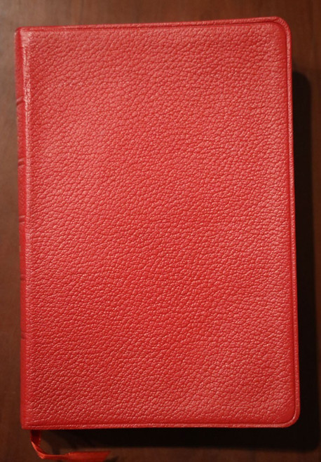 HOLY BIBLE Revised Standard Version 1953 Thomas Nelson RED Leather/GILT Vintage