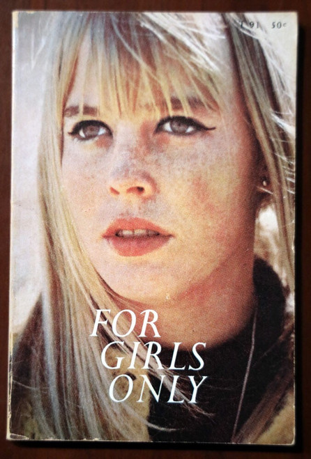 FOR GIRLS ONLY by Sylvie Schuman 1971 Vintage Scholastic Paperback Teen Romance