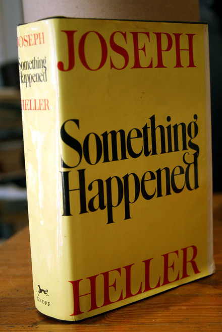 Something Happened by Joseph Heller 1974 HC/DJ 1st Edition 3rd Printing Catch-22
