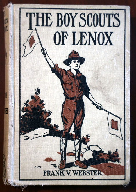 The Boy Scouts of Lenox by Frank V. Webster 1915 Cupples & Leon Vintage Book BSA