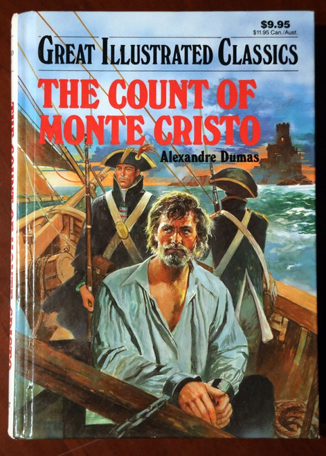 Alexandre Dumas COUNT OF MONTE CRISTO Great Illustrated Classics BARONET 1992 HC