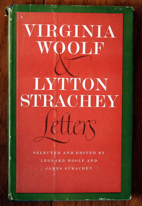 Virginia Woolf & Lytton Strachey Letters 1956 HC/DJ 1st First American Edition