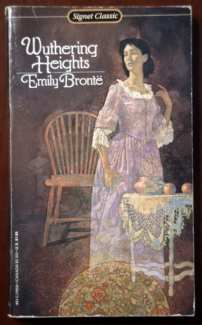 Wuthering Heights by Emily Bronte 1959 Signet Classic Vintage Paperback NAL