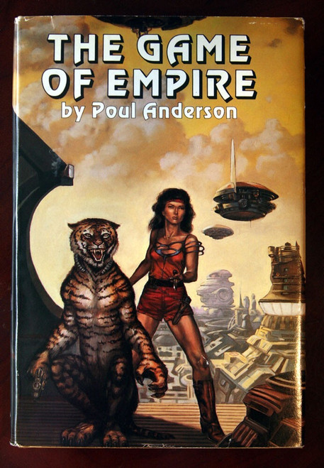 The Game of Empire by Poul Anderson 1985 HC/DJ SCI-FI Baen Book Vintage