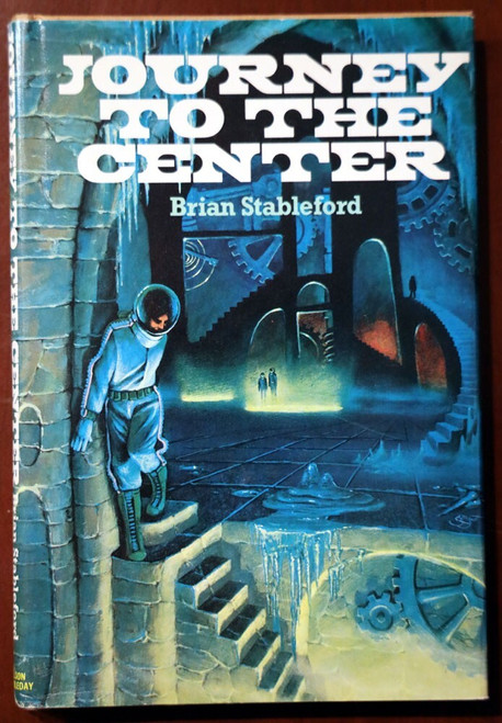 Journey to the Center by Brian Stableford 1982 Vintage Science Fiction HC/DJ BCE