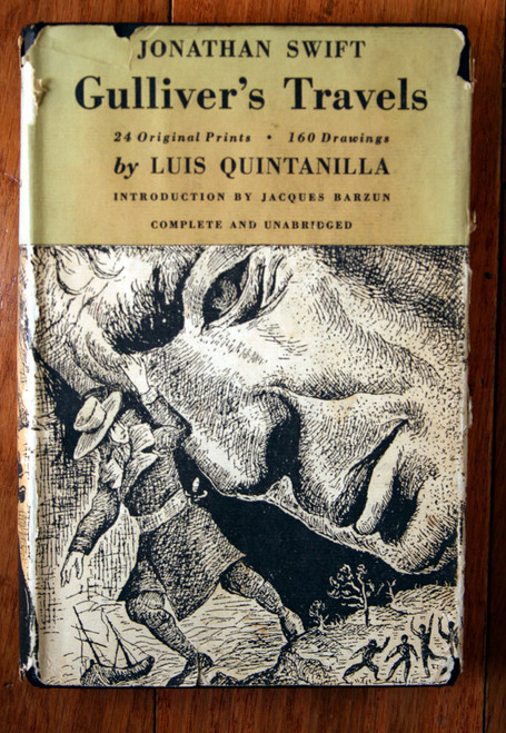 Gulliver's Travels by Jonathan Swift 1947 HC/DJ Illustrated by Luis Quintanilla