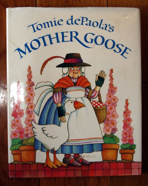 Tomie dePaola's MOTHER GOOSE 1988 HC/DJ G.P. Putnam's Sons Vintage Children's
