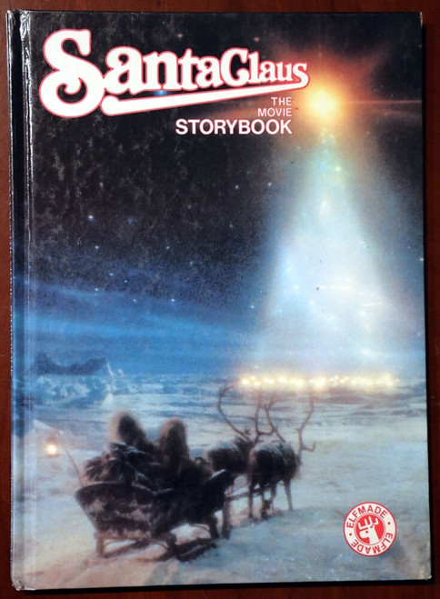 SANTA CLAUS The Movie Storybook 1985 by Joan D. Vance Hardcover Book Photographs