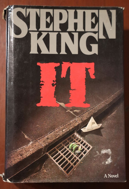IT by Stephen King 1986 First Edition HC/DJ $22.95 Dust Jacket HORROR 8th Print