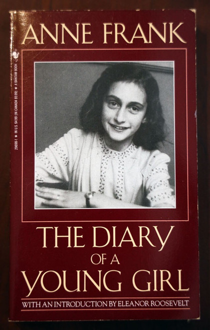 ANNE FRANK The Diary of a Young Girl Bantam Books Paperback Holocaust WWII 1993