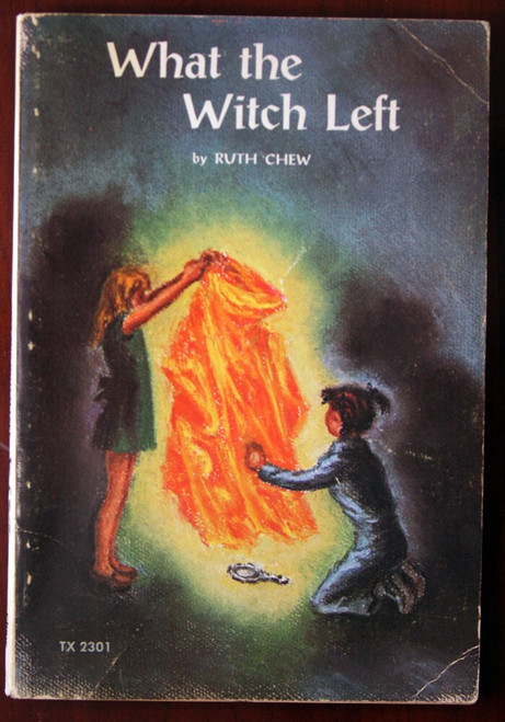 What the Witch Left by Ruth Chew 1973 Vintage Scholastic Paperback 1st Printing
