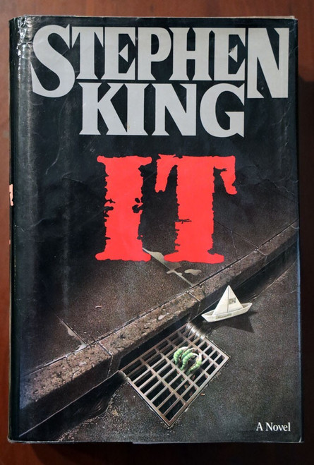 IT by Stephen King 1986 First Edition HC/DJ $22.95 Dust Jacket HORROR