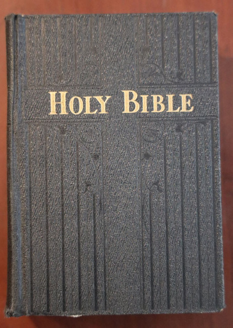 HOLY BIBLE New Catholic Edition 1951 Douay & Confraternity Version ILLUSTRATED