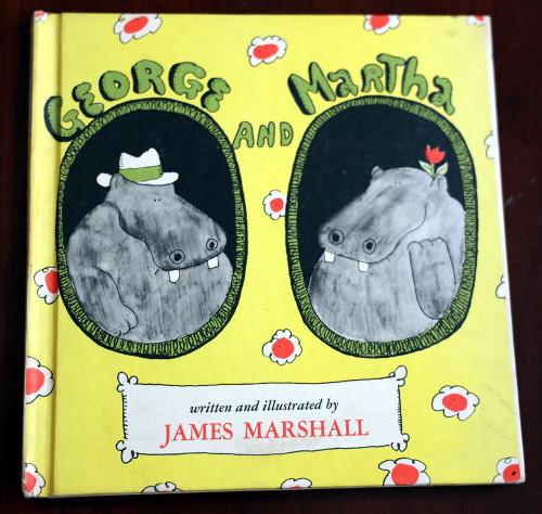 GEORGE AND MARTHA by James Marshall 1972 Vintage Hardcover Weekly Reader Book