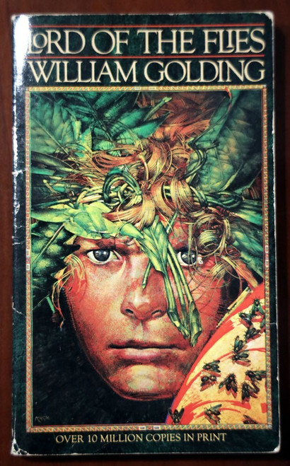 LORD OF THE FLIES by William Golding 1954 Perigee Vintage Paperback Novel 38th