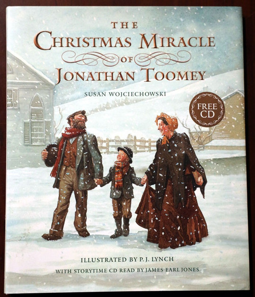 The Christmas Miracle of Jonathan Toomey by Susan Wojciechowski Book + CD New