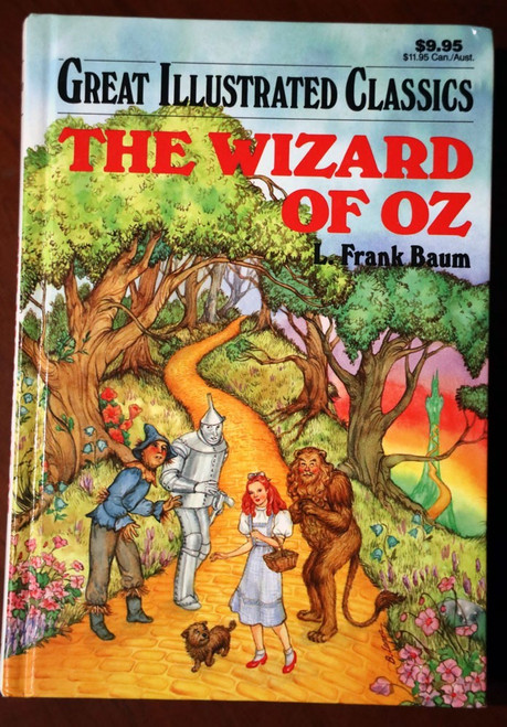 The Wizard of Oz 1989 by L. Frank Baum GREAT ILLUSTRATED CLASSICS Baronet Books