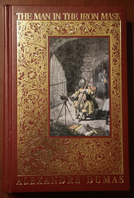 Man in the Iron Mask - Alexandre Dumas 2000 Collectible Padded Leather Hardcover