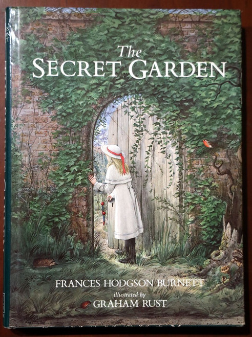 THE SECRET GARDEN 1987 Frances Hodgson Burnett HC/DJ Print Signed by Graham Rust
